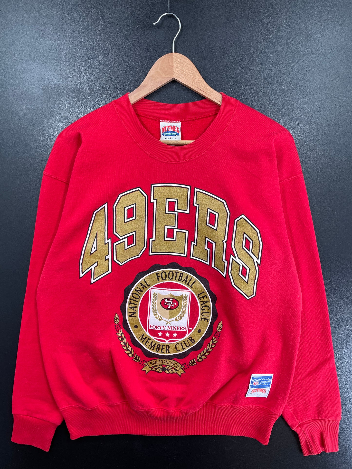90’s SAN FRANCISCO 49ERS Made in USA Size L Vintage NFL Sweatshirt / G6234S