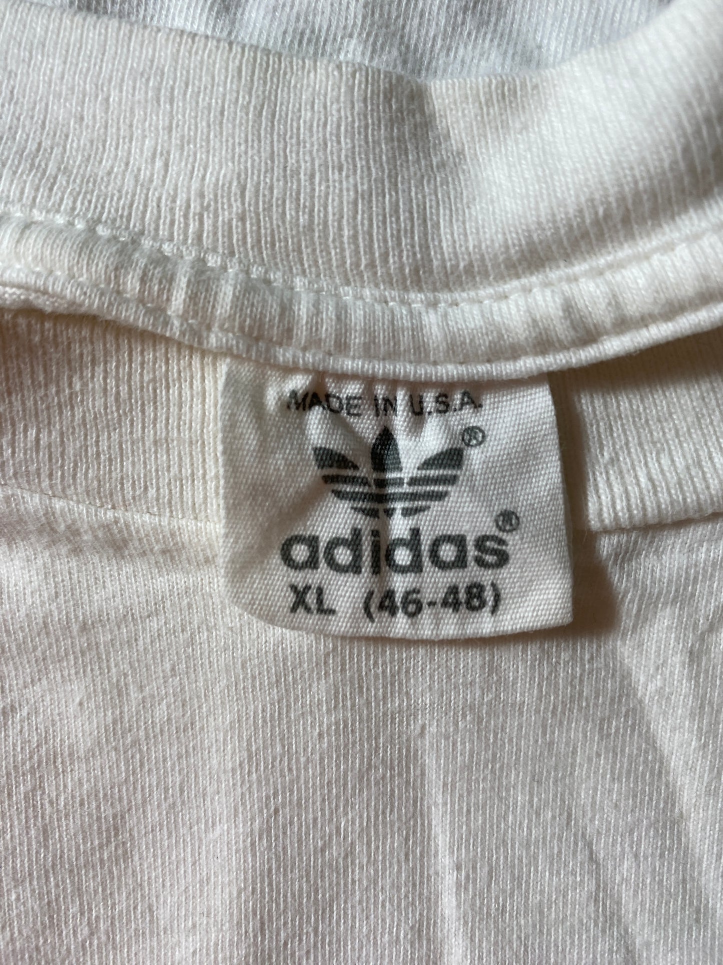 90's ADIDAAS Made in USA Size XL Vintage T-Shirt / G2565T