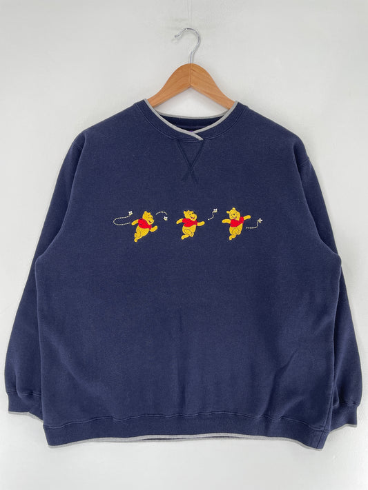 00’ DISNEY POOH Size M Sweat-shirt / F4347S