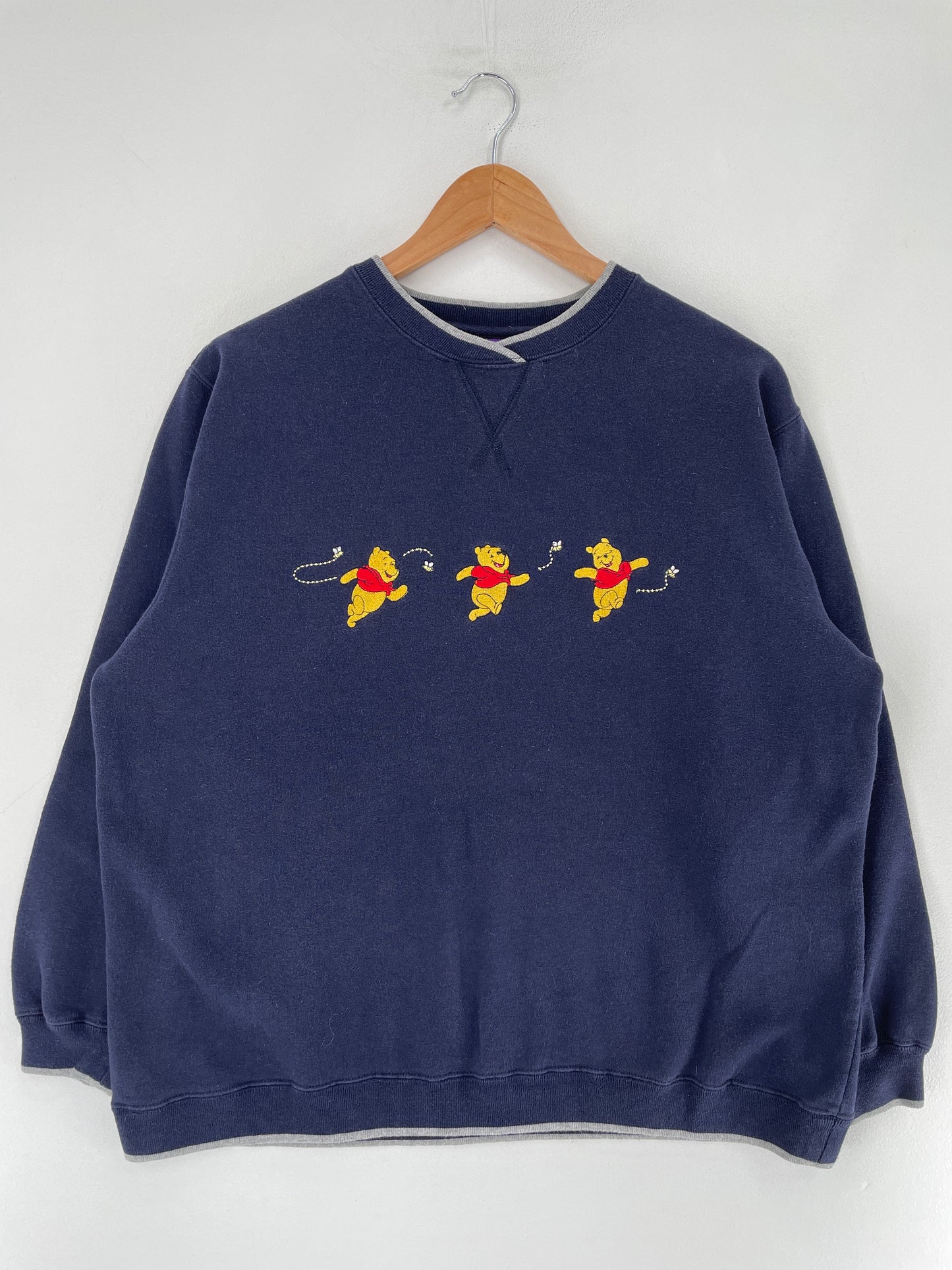 00’ DISNEY POOH Size M Sweat-shirt / F4347S
