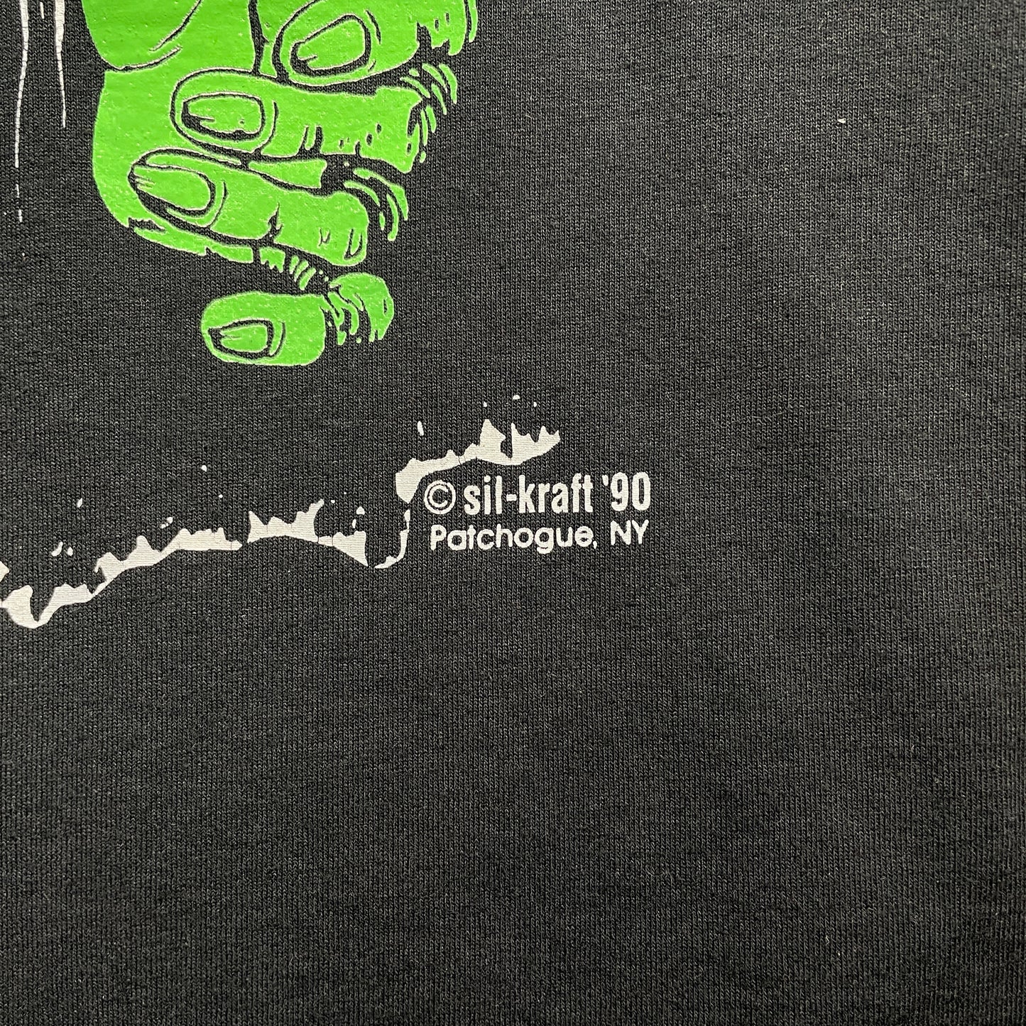 (Approx.L) 1990 WITCH Vintage Halloween T-Shirt / G1085T