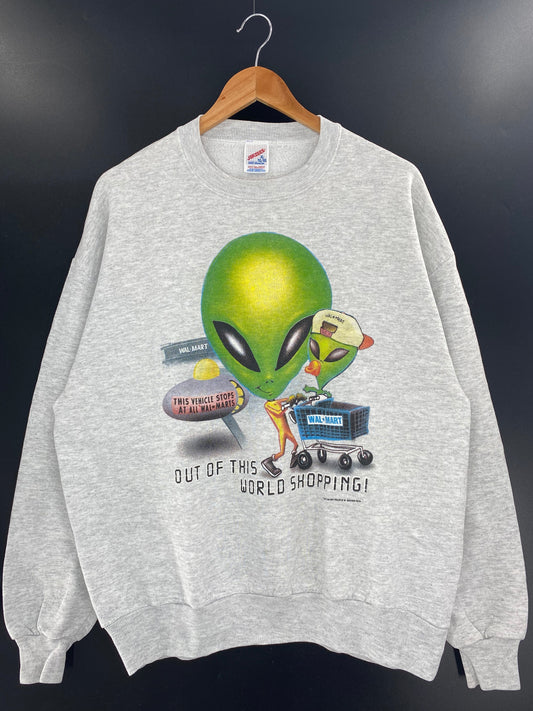 90’s WALMART NEWTON Made in USA Size XL Vintage Sweat-Shirt / F5987S