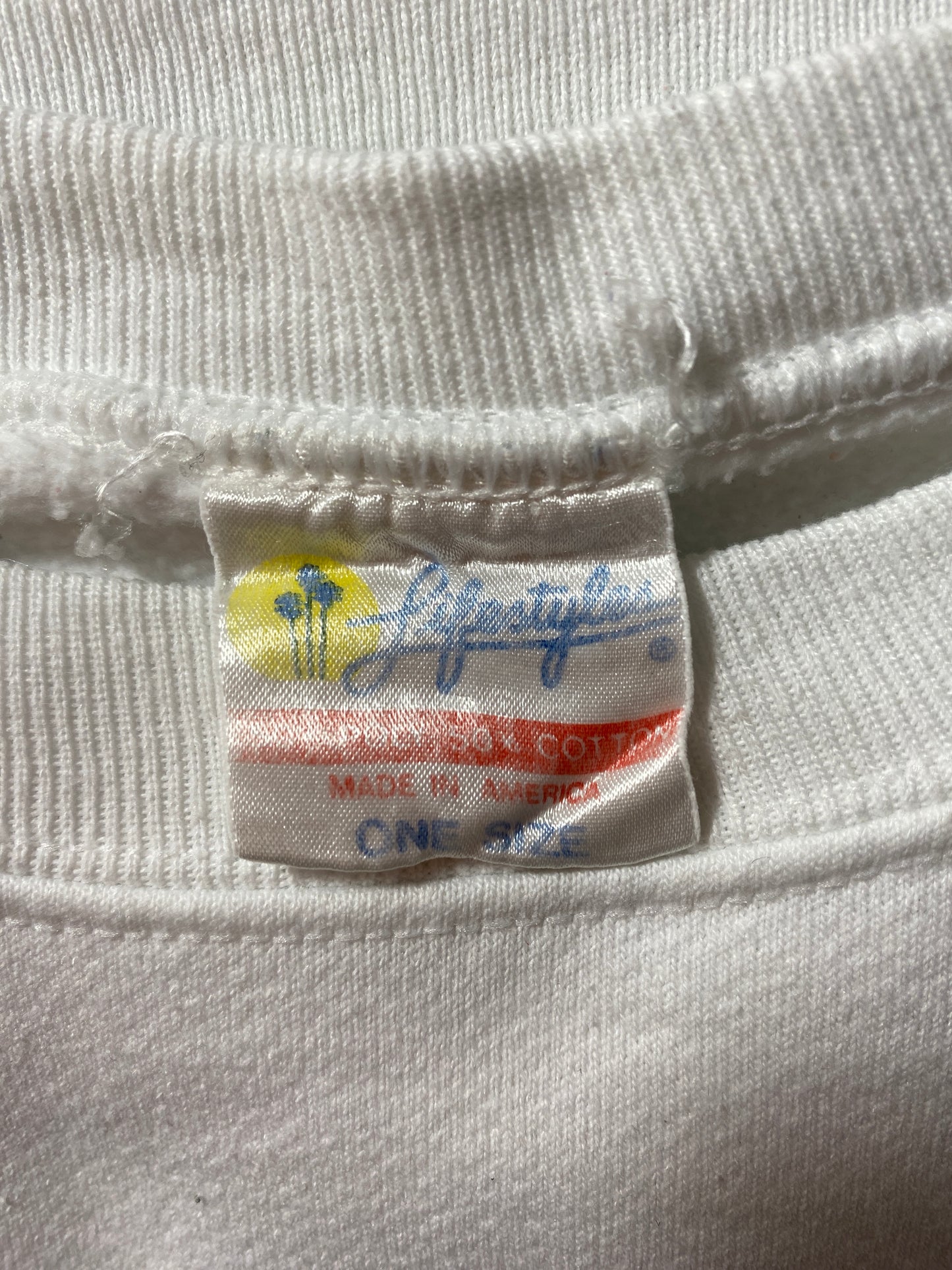 1987 SKI Made in USA Size ONE SIZE (Approx.L) Vintage Sweat-Shirt / G5633S