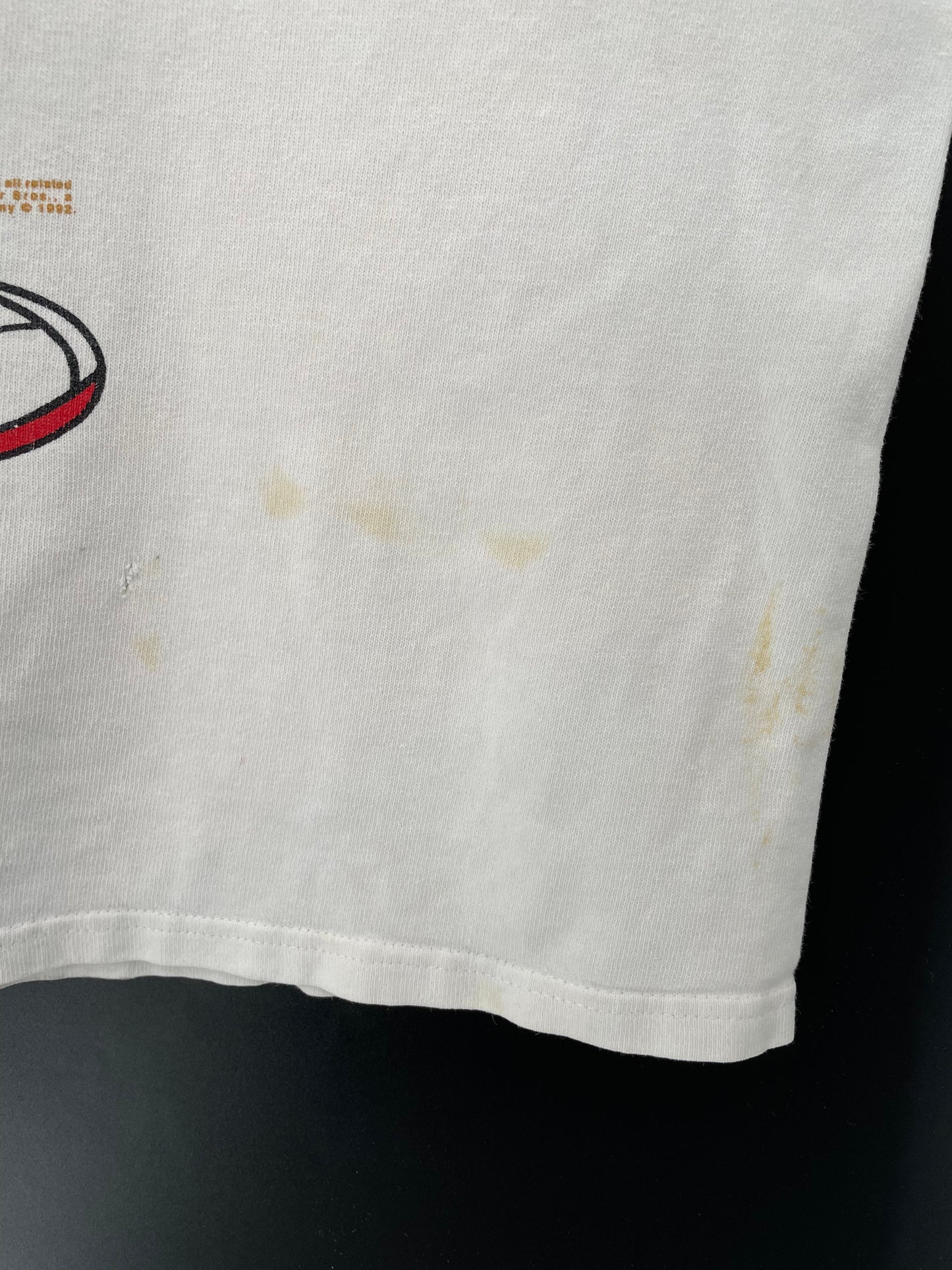 1992 LOONEY TUNES THE MARVIN MARTIAN Made in USA Size XL Vintage T-Shirt / F3071T