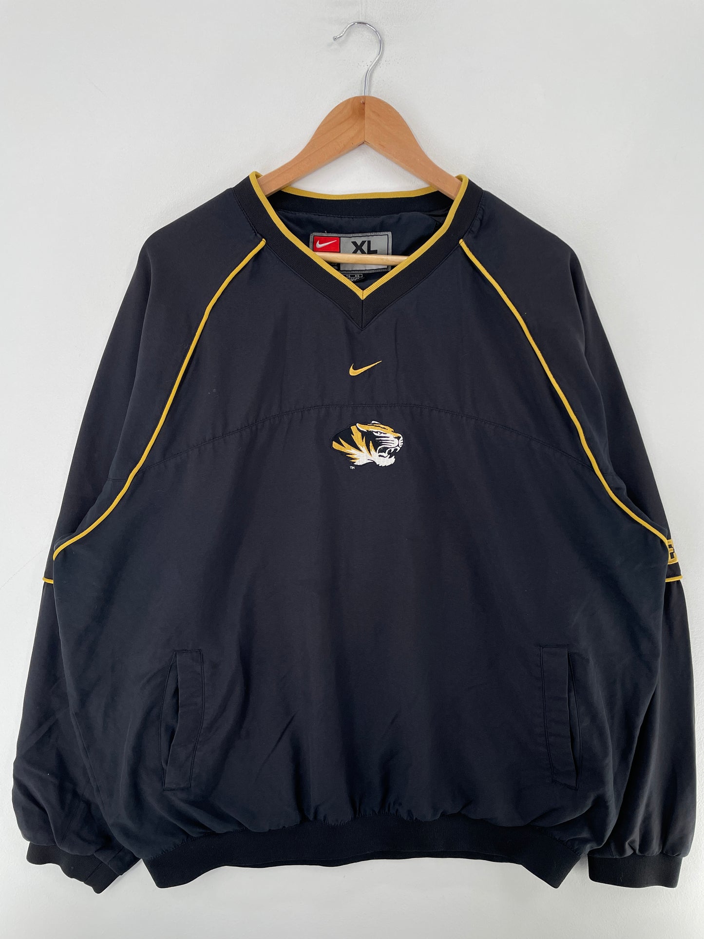 00’ NIKE x MISSOURI TIGERS Size XL Vintage College Nylon Jacket / F7710N