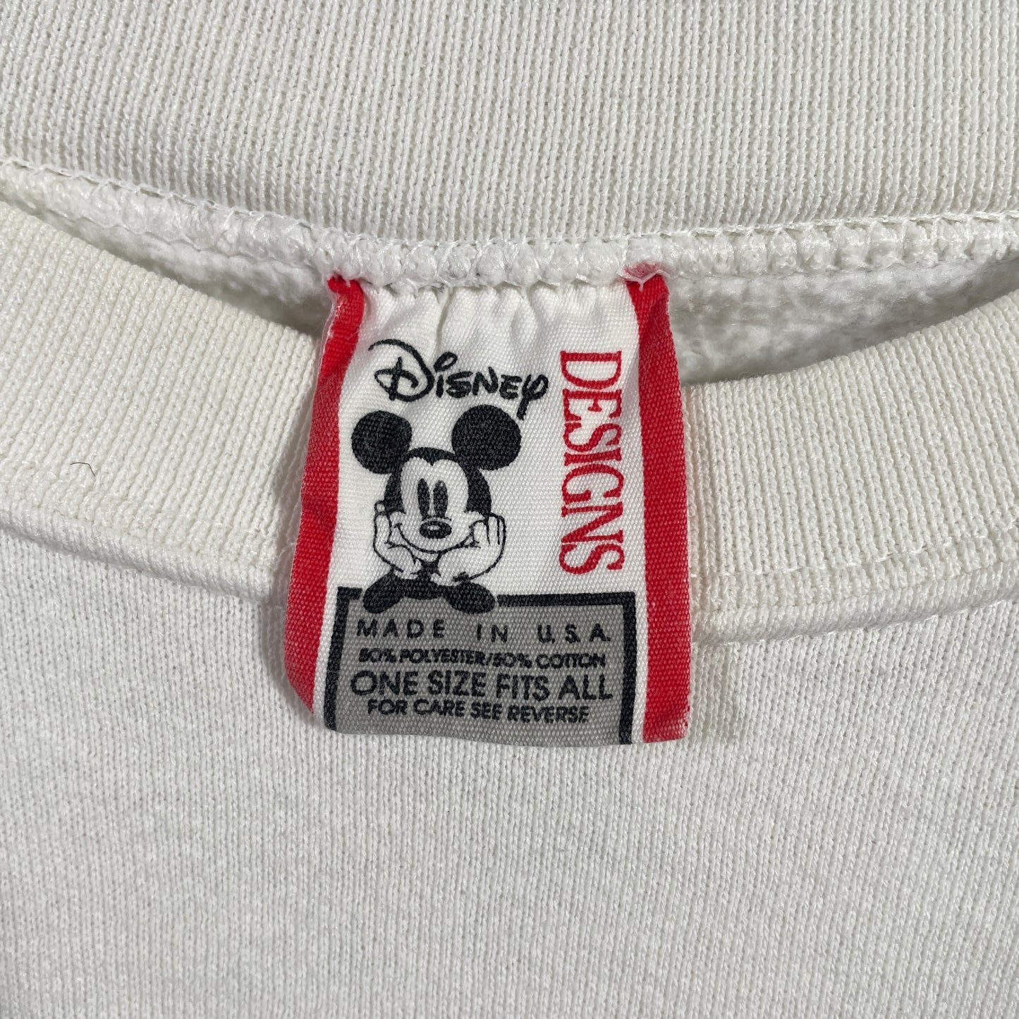 (Approx.XL) 90’s DISNEY MICKEY Vintage Sweatshirt / A1119S