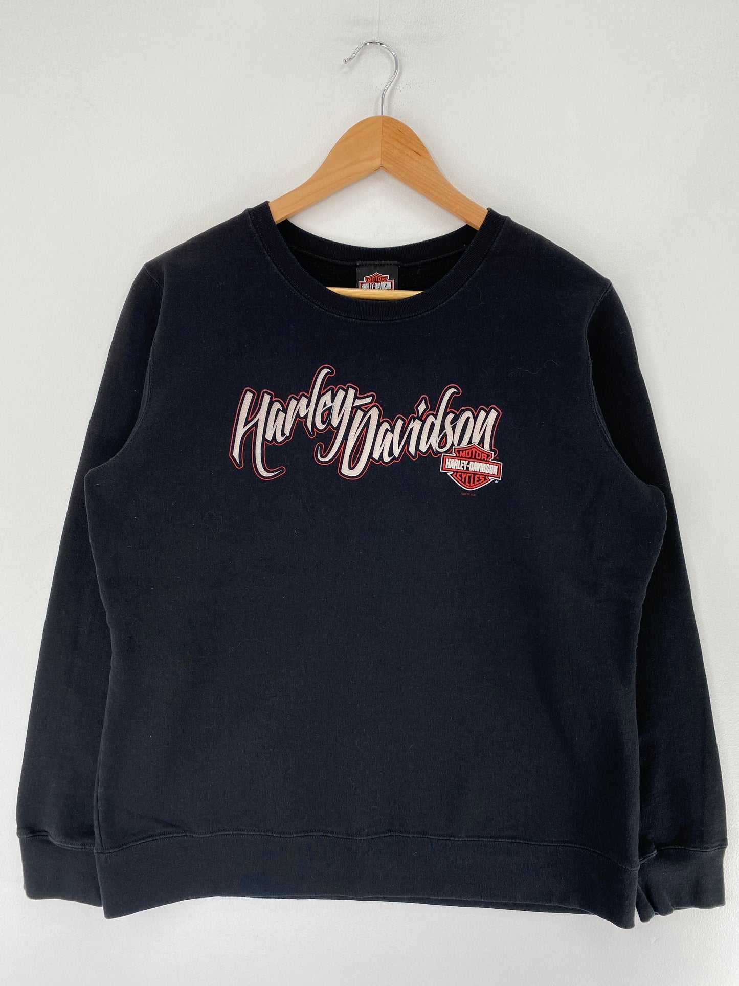 Vintage HARLEY DAVIDSON Size Kids XL Racing Sweat-shirt / F5314S