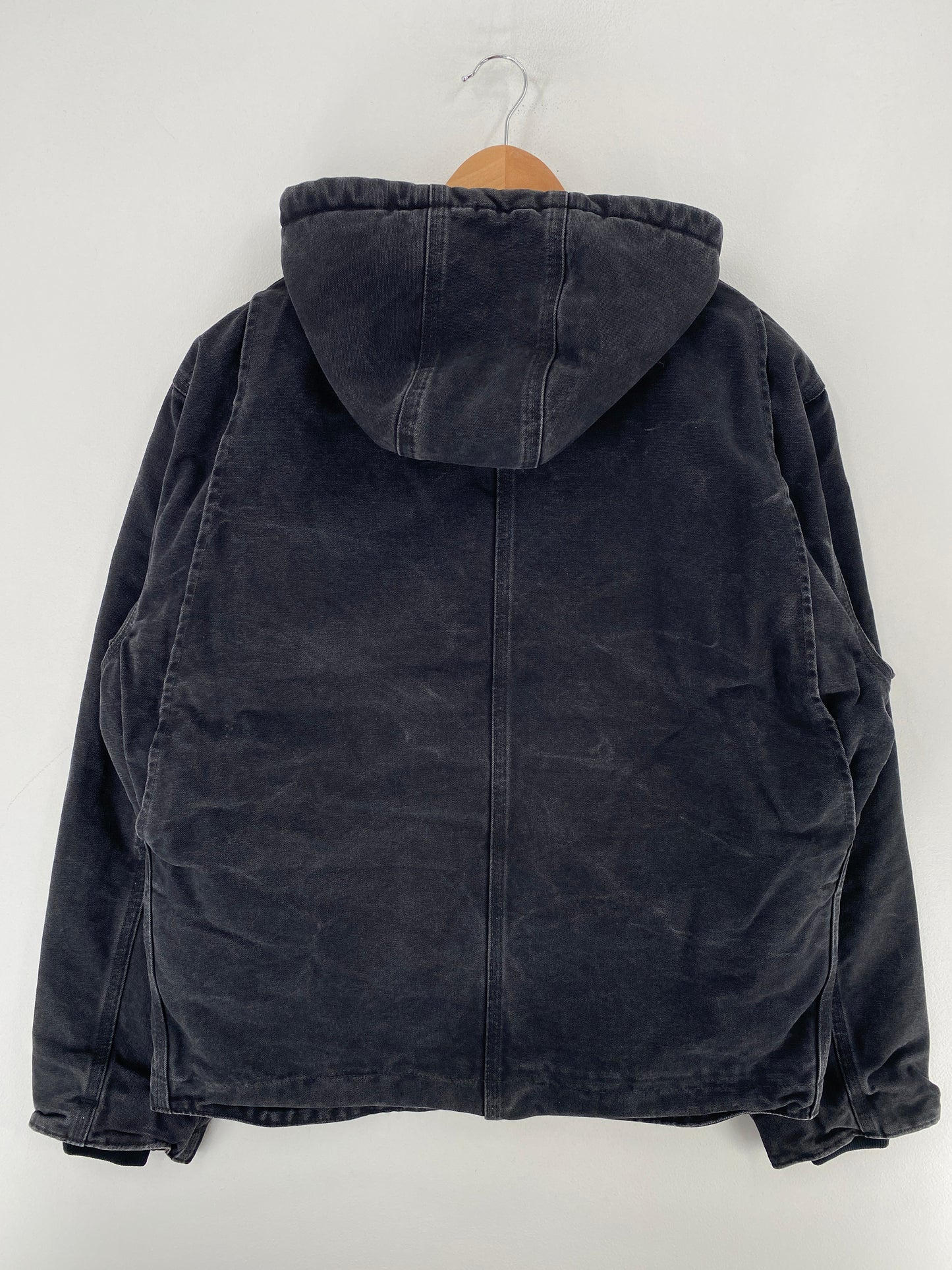 .Vintage CARHARTT Size XL Duck Hoodie Jacket / F8750J