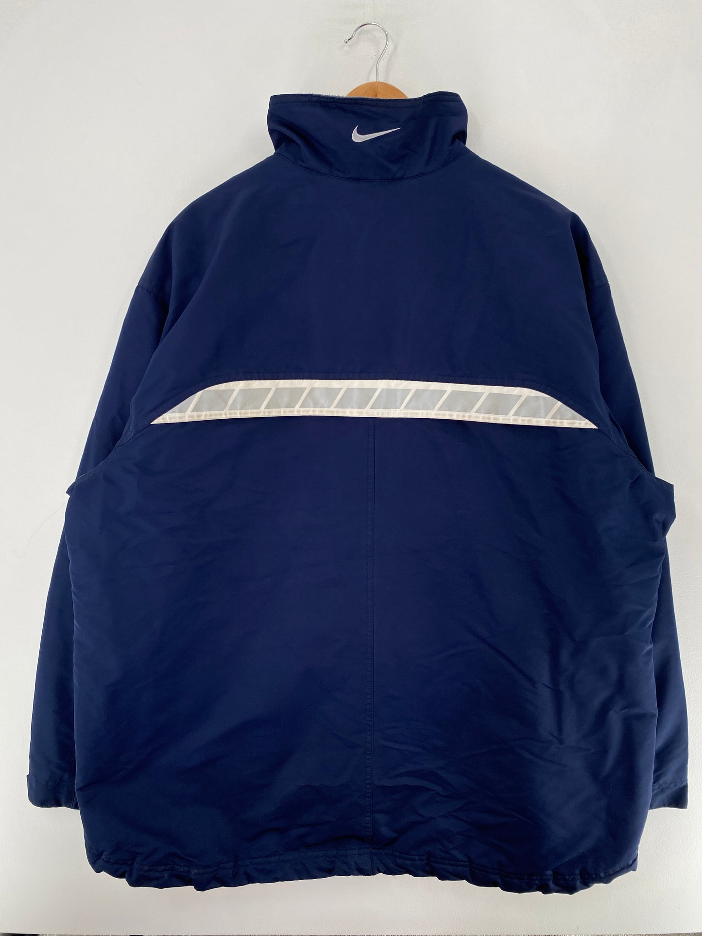 00' NIKE Size XL Vintage Nylon padded Zip-Up Jacket / G5900N