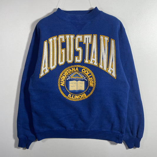(S) 90’s AUGUSTANA ILLINOIS Vintage College Sweatshirt / A1167S