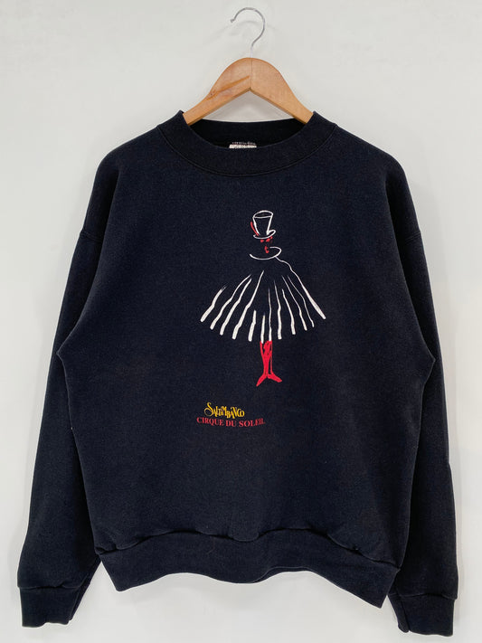 90’s SALTIMBANCO Made in USA Size XL Vintage Sweat-Shirt / F2918S