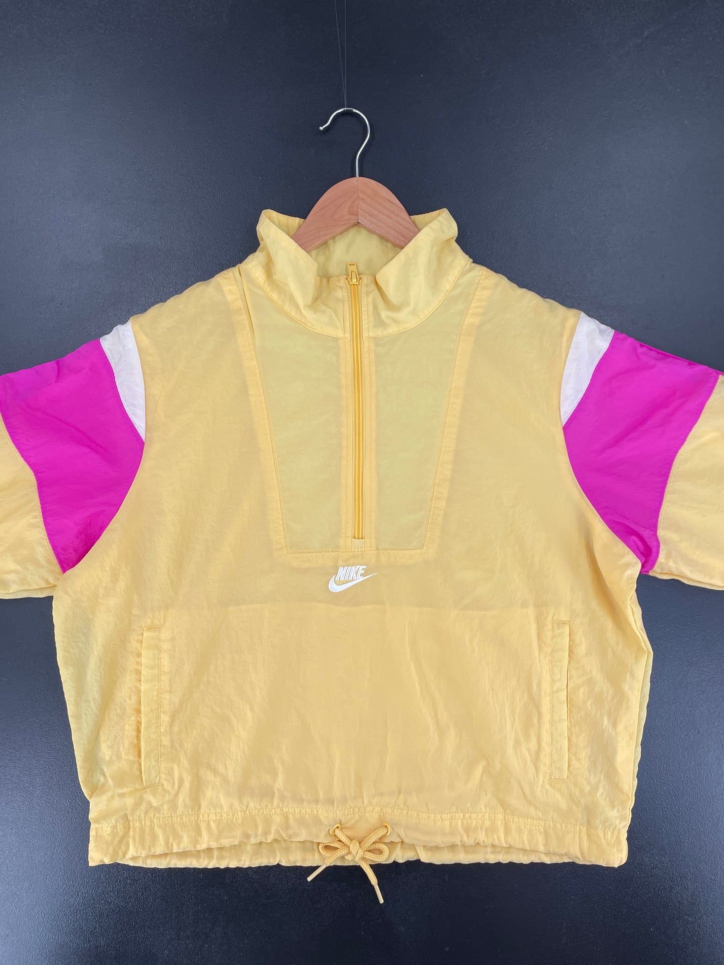 Vintage NIKE Size Ladies XS Nylon Half-zip Jacket / G5994N