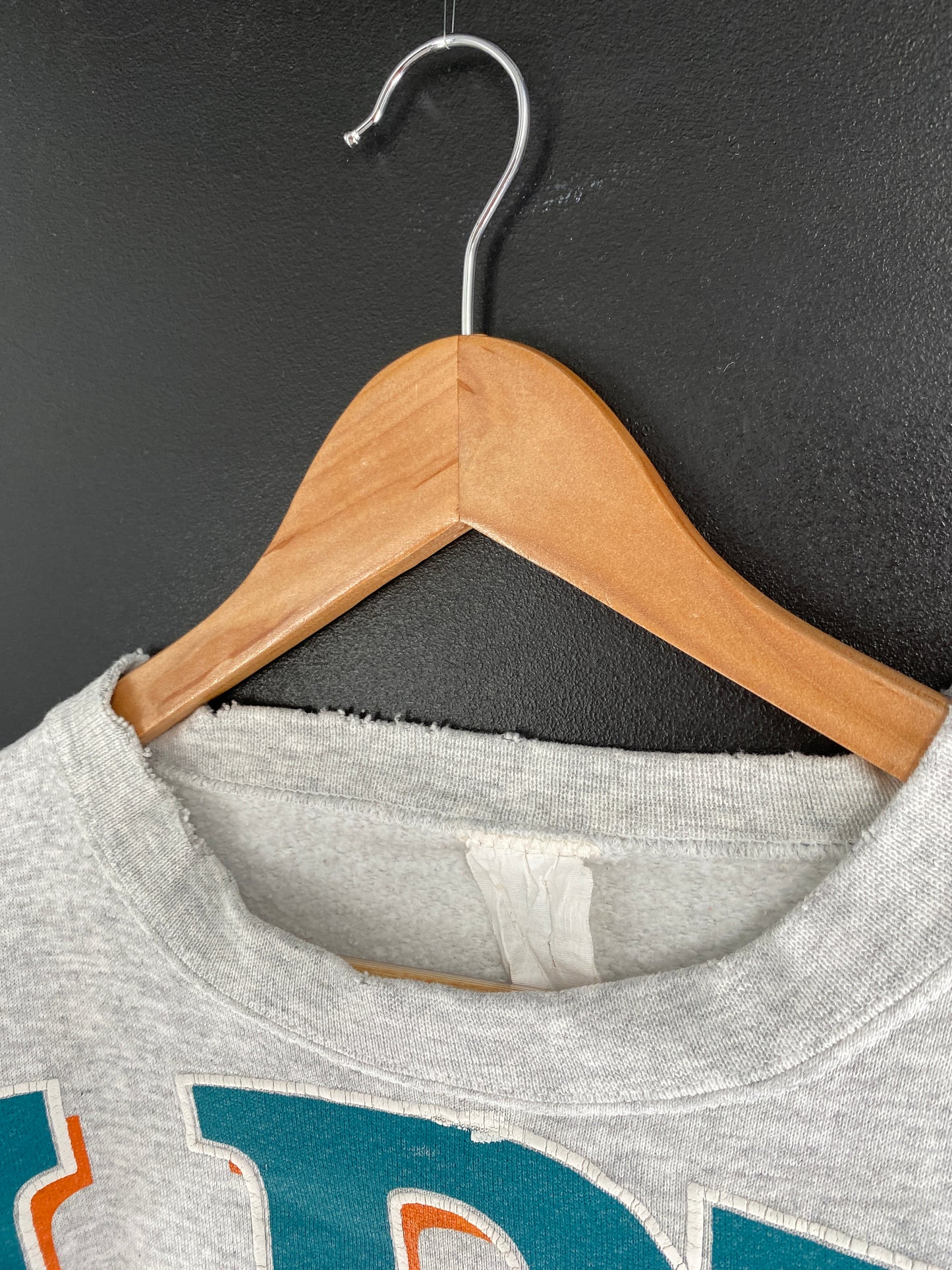 1995 MIAMI DOLPHINS Size Approx. L Vintage NFL Sweat-Shirt/ F6225S