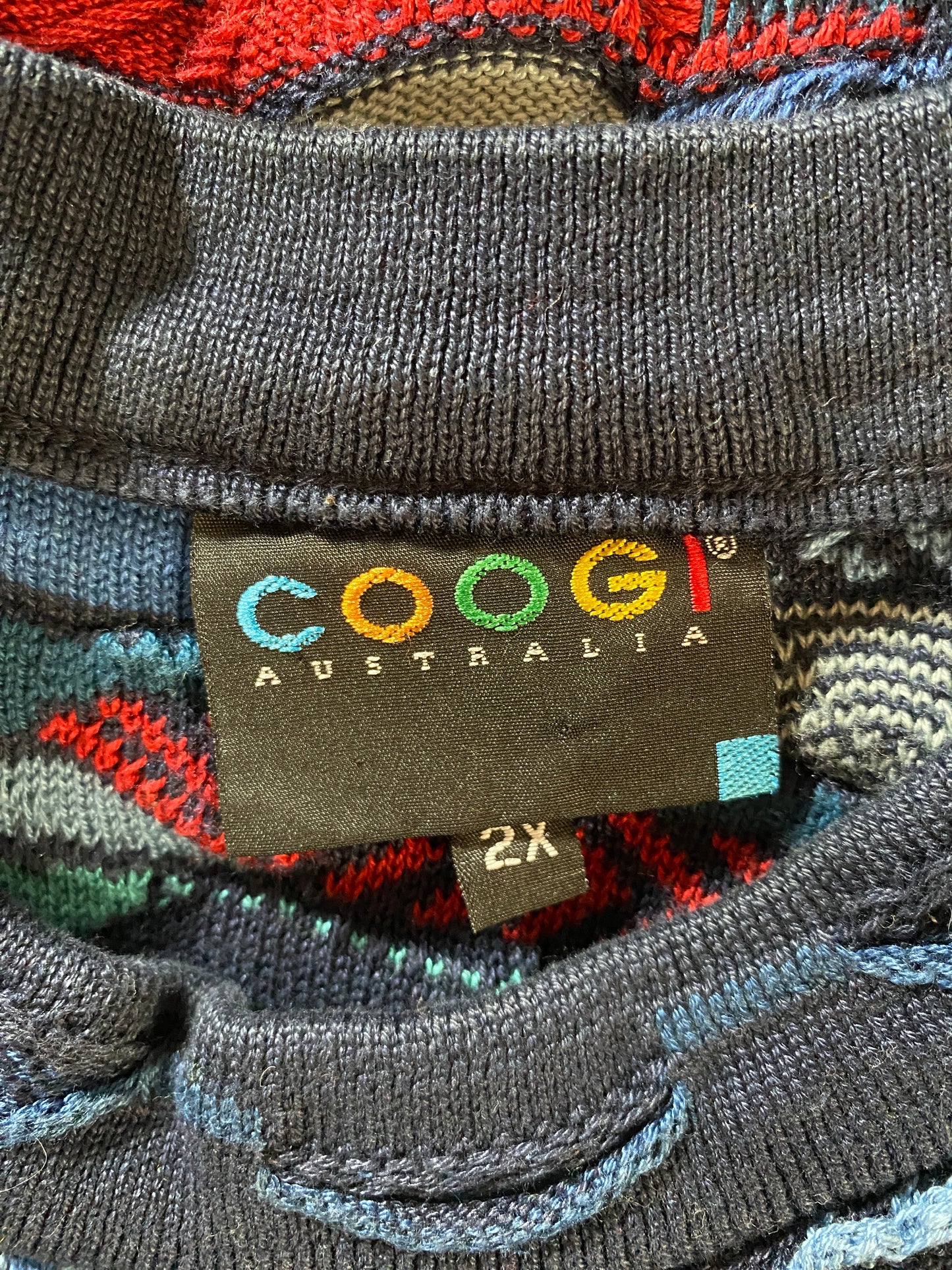Vintage COOGI Size XXL Knit Sweater / G6144K