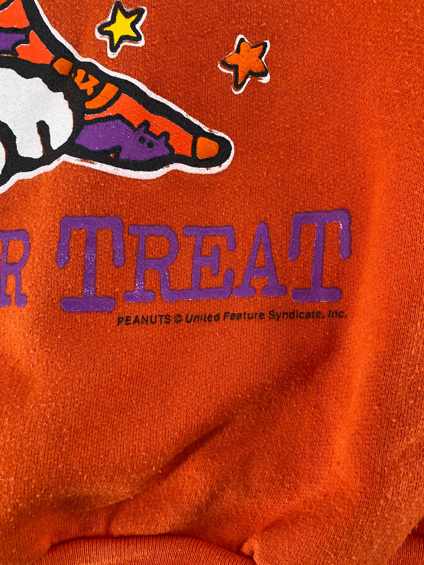 90’s PEANUTS HALLOWEEN Size XL Sweat-shirt / G3967S