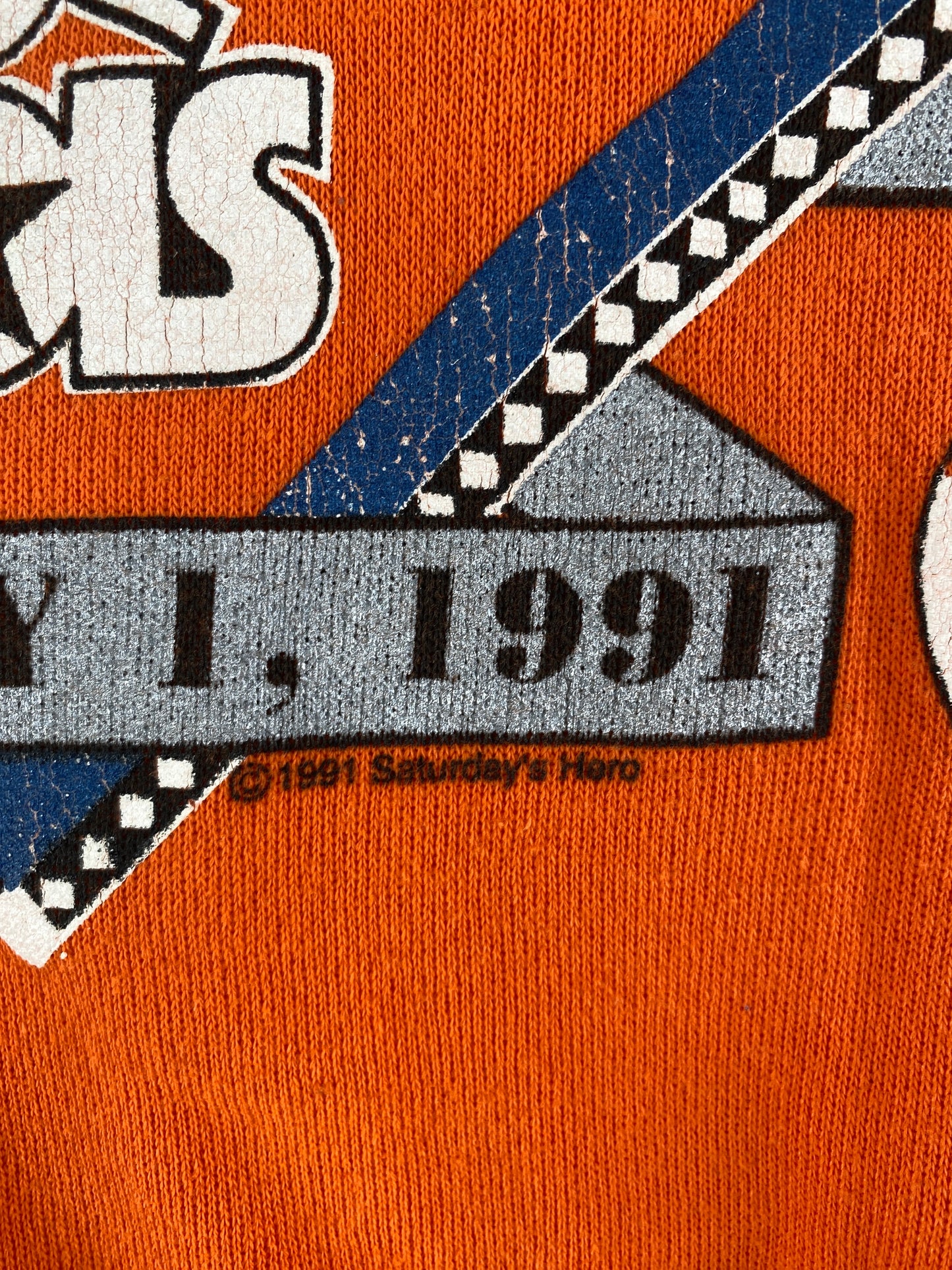 1991 TENNESSEE SUGAR BOWL Made in USA Size L Vintage College Sweat-Shirt / G5096S