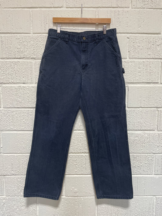 (W33xL30) Vintage CARHARTT Duck Pants / A1157P