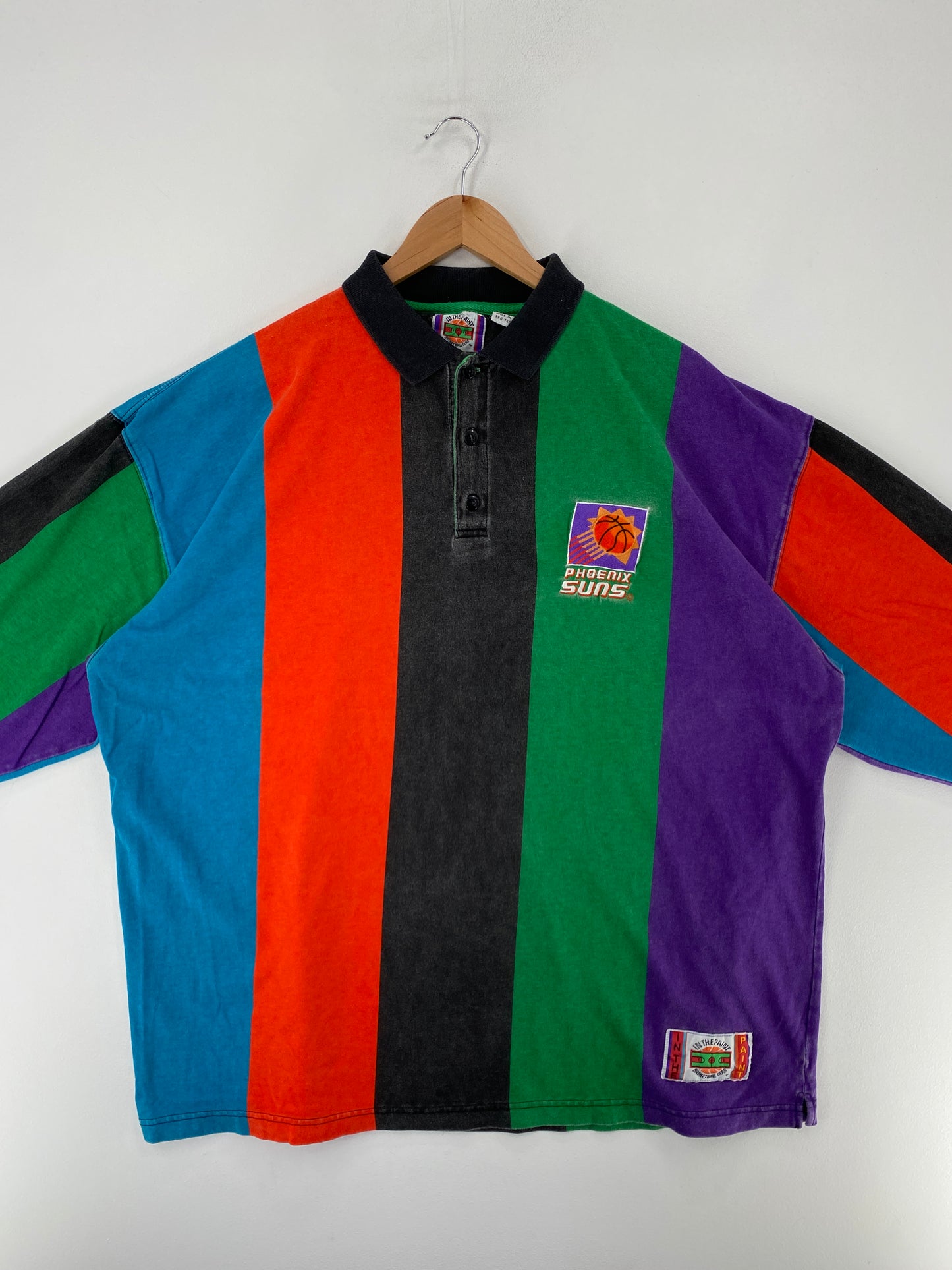 90’s PHOENIX SUNS Size XL NBA Rugby-Shirt / F8107R