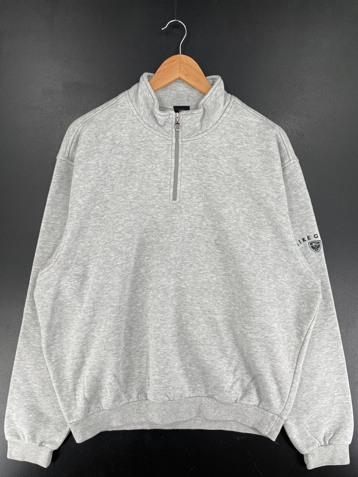 00’ NIKE GOLF Size L Half-Zip Sweat-shirt / F8675S