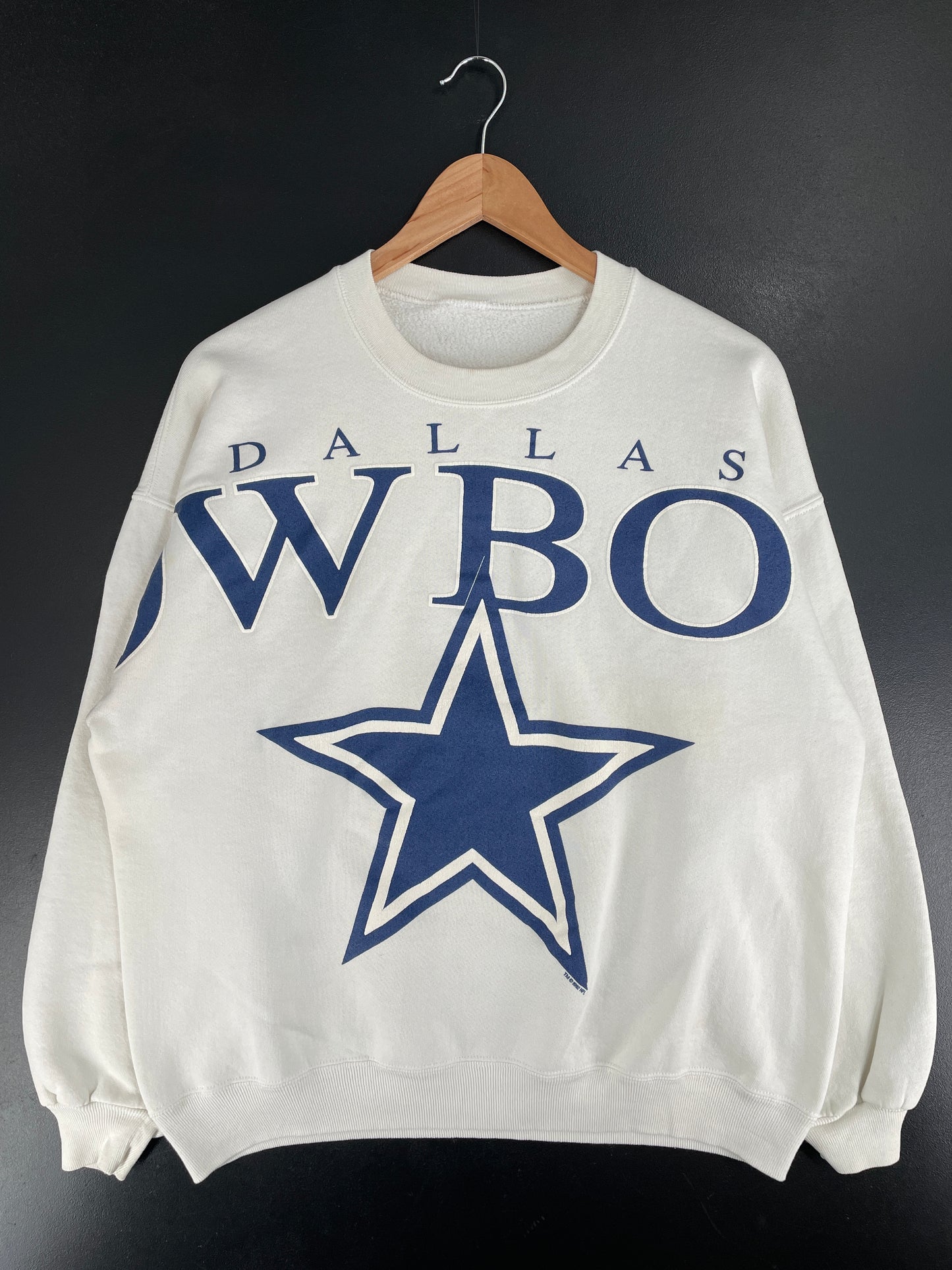 1992 DALLAS COWBOYS Size No tag Approx. L Vintage NFL Sweat-Shirt / F5352S