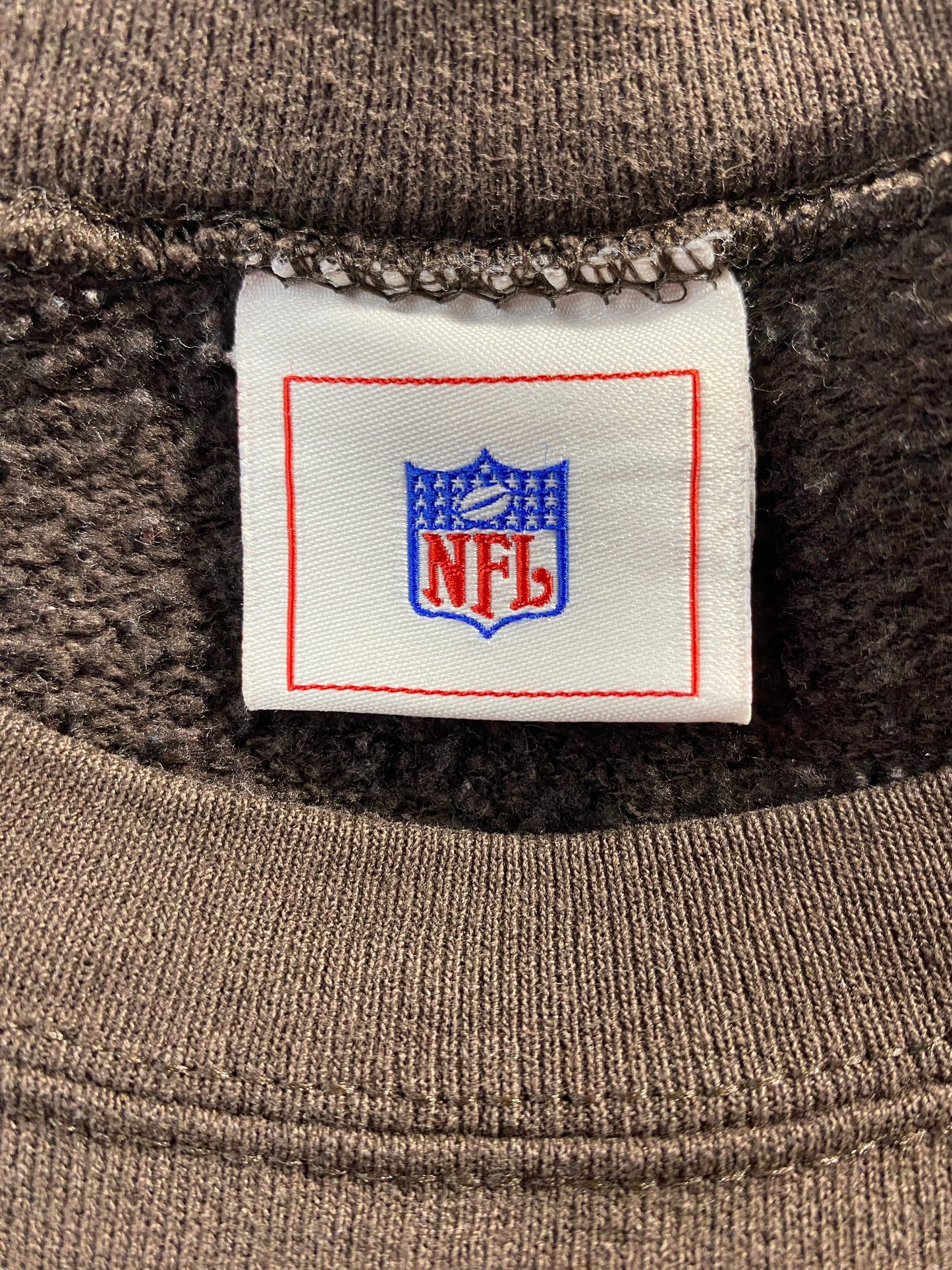 00’ CLEVELAND BRONCOS Size Approx. L NFL Sweat-Shirt / G3881S