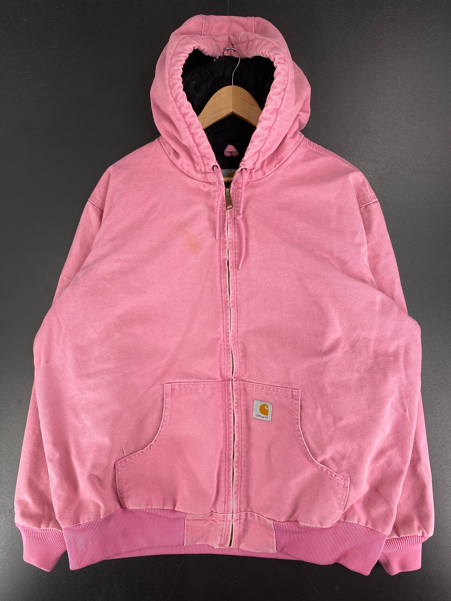 Vintage CARHARTT Size Ladies XXL Zip-Up Duck Jacket / F4092J