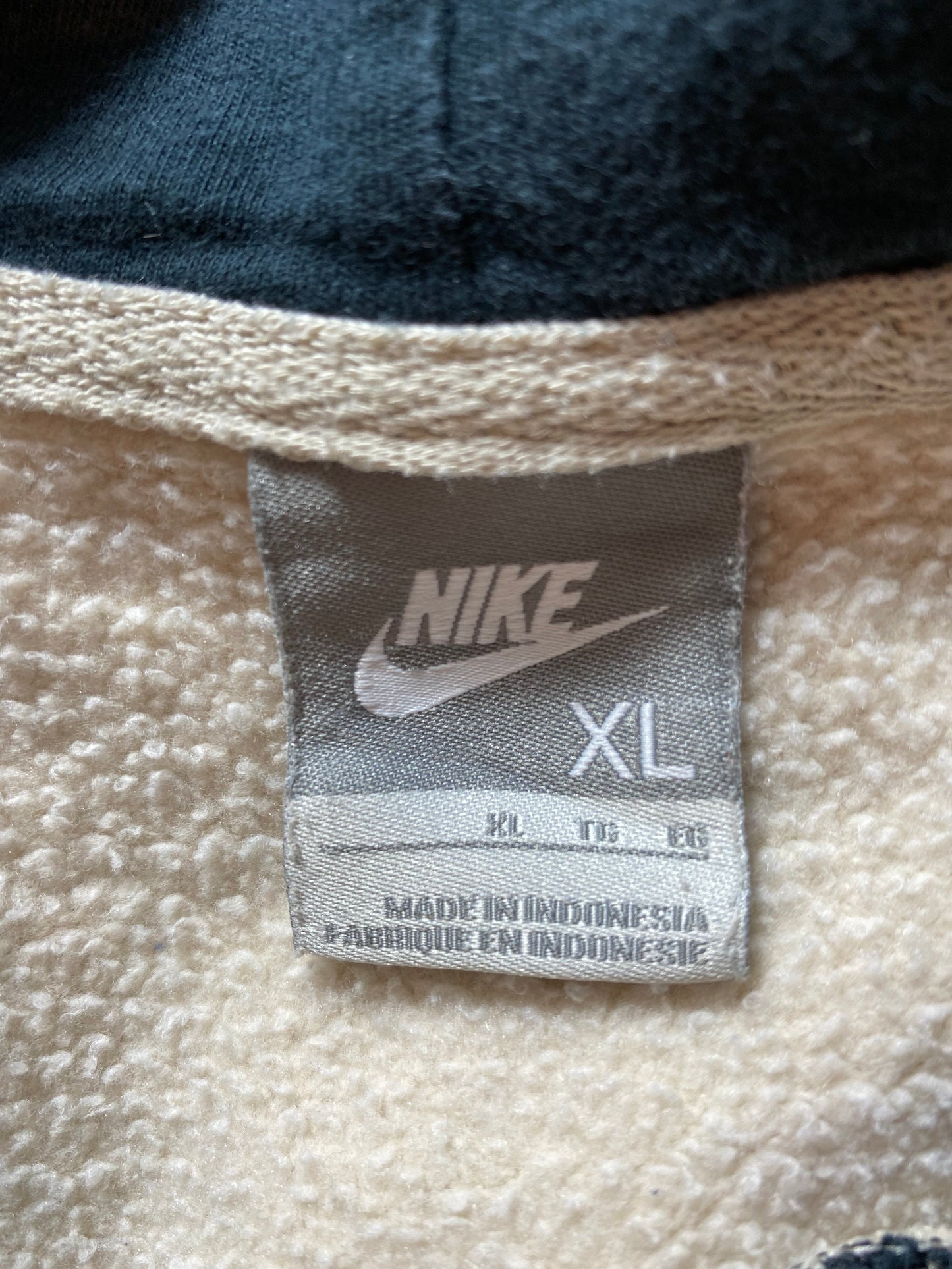 00’ NIKE MINI SWOOSH Size XL Vintage Hoodie Sweat-shirt / G5885S