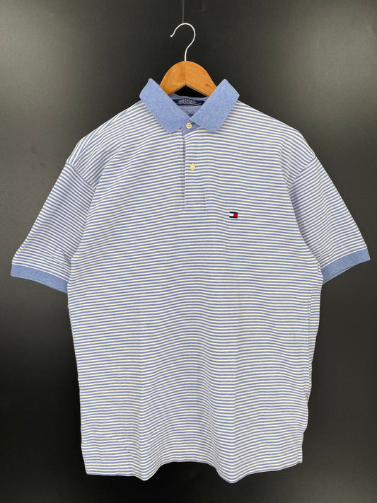 .Vintage TOMMY HILFIGER Size M Vintage Polo Shirt / E8589B