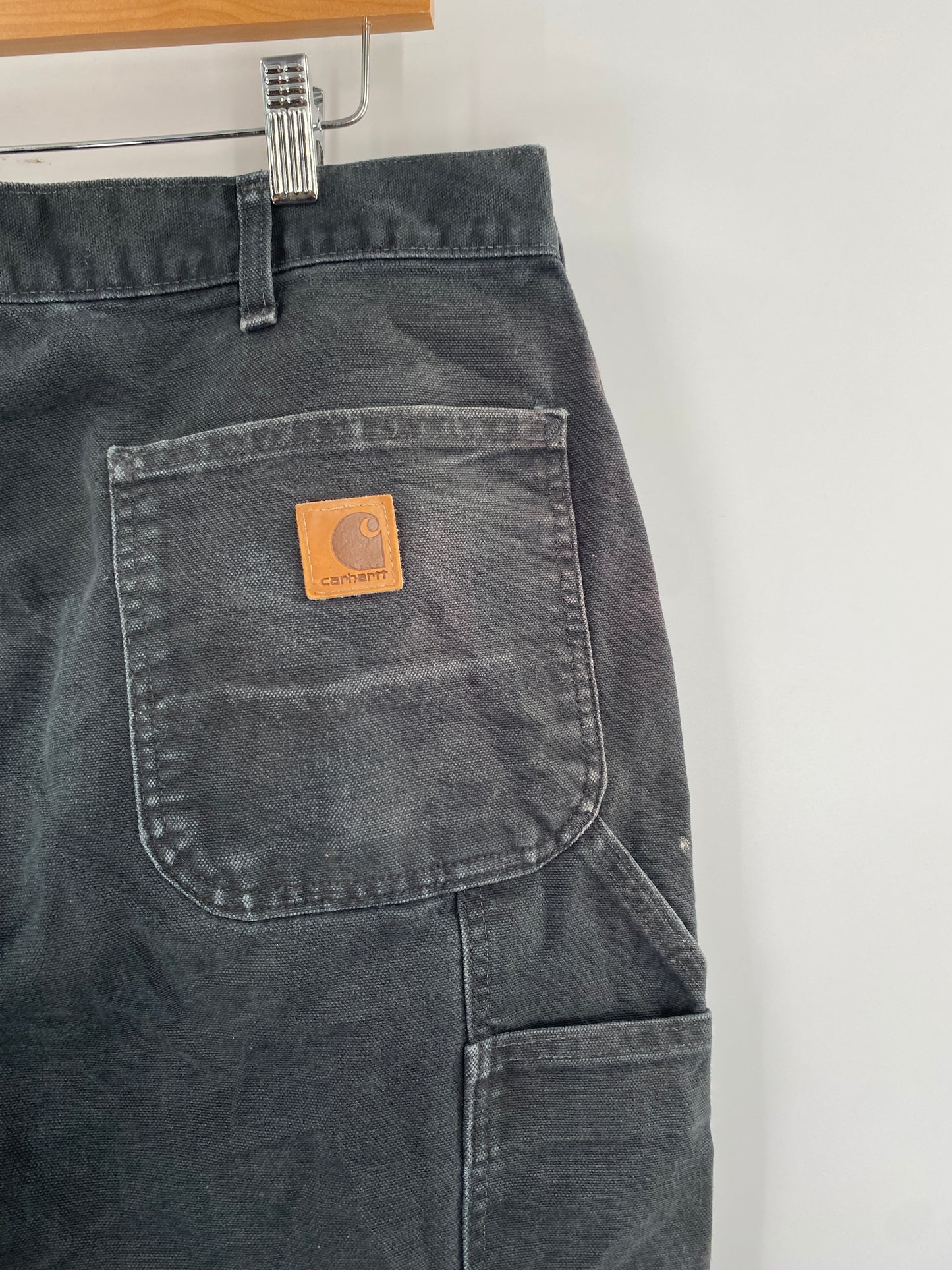 Vintage CARHARTT Size W34 x L31 Duck Pants / F7468P