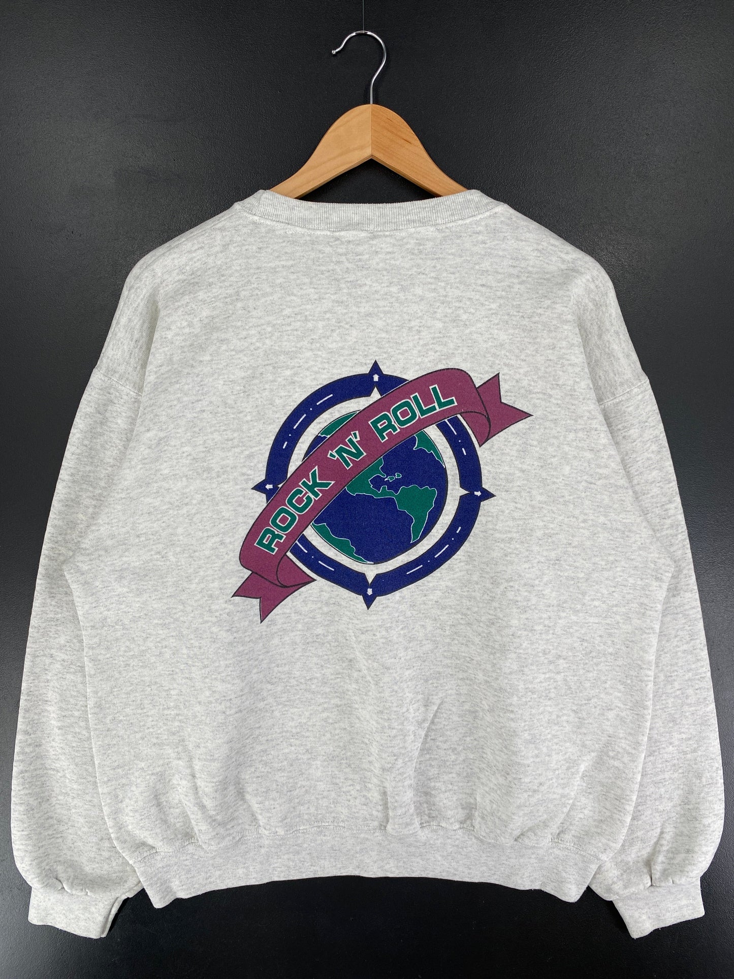 90's HARD ROCK MYRTLE BEACH Made in USA Size L Vintage Sweat-Shirt / G4306S