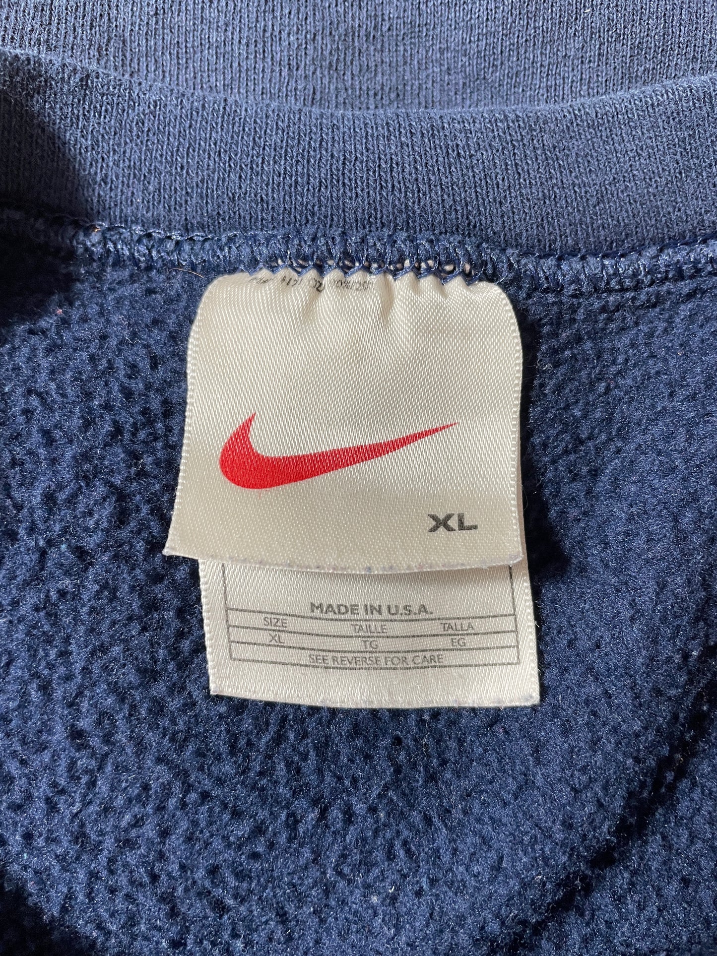 90's NIKE MINI SWOOSH Made in USA Size XL Vintage Sweat-Shirt / G5521S