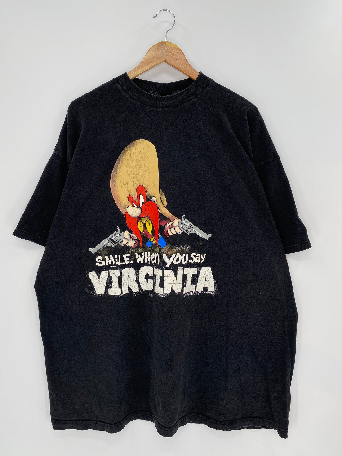 1995 LOONEY TUNES Size XXXL Vintage T-shirt / E9191T
