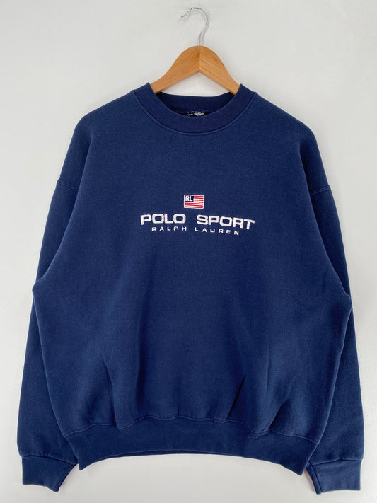 90’s Remake POLO SPORT Size No tag Approx. XL Sweat-Shirt / F8961S