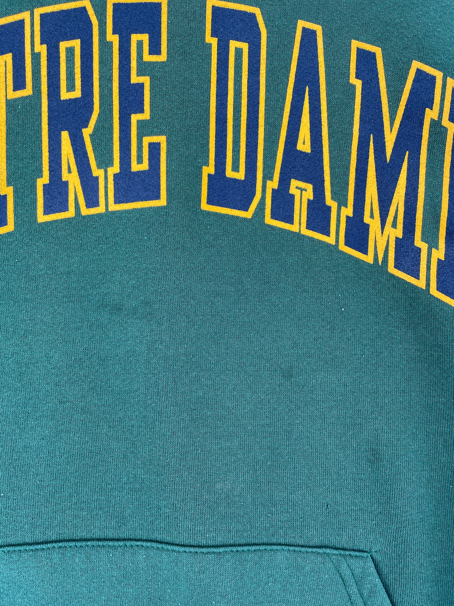 Vintage RUSSELL x NOTRE DAME Size XL College Hoodie Sweat-shirt / F5406S