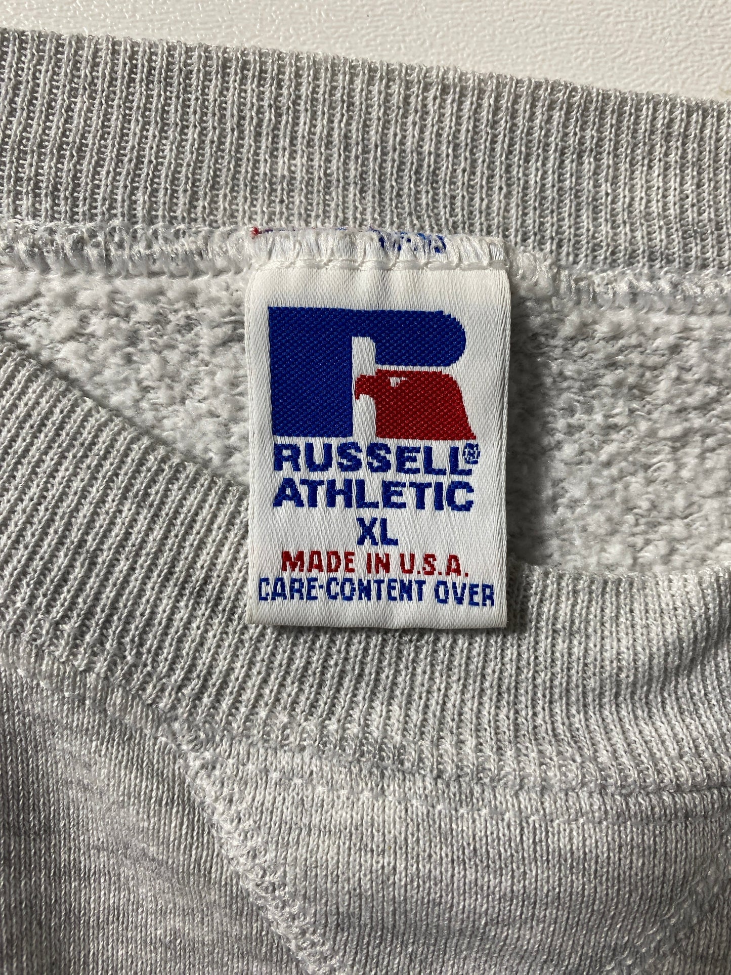 90's RUSSELL X WHITMER PANTHERS Size XL Vintage College Sweat-shirt / G776S