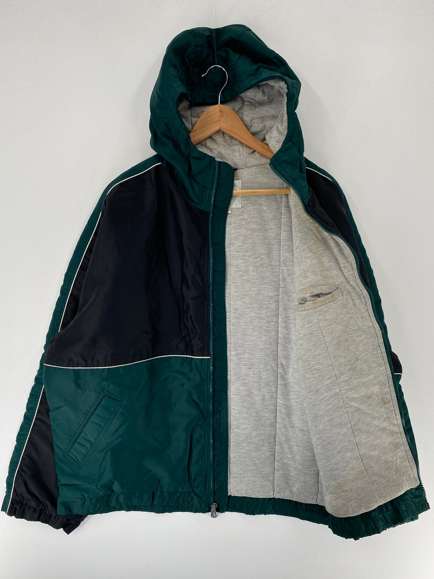 90's NIKE Size L Vintage Nylon Padded Zip-up Jacket / F5252N