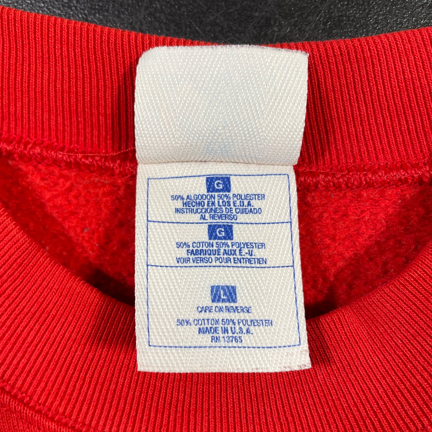 (L) 90's DETROIT RED WINGS Vintage NHL Sweatshirt / A0985S