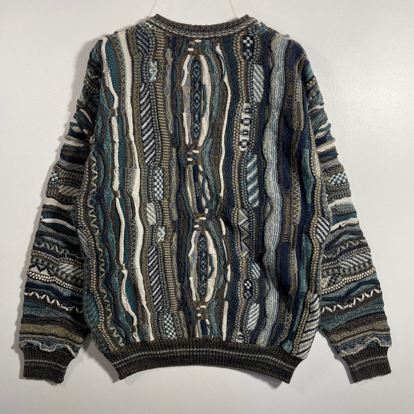 (S) Vintage 3D COOGI-Style Knit Sweater / A1142K