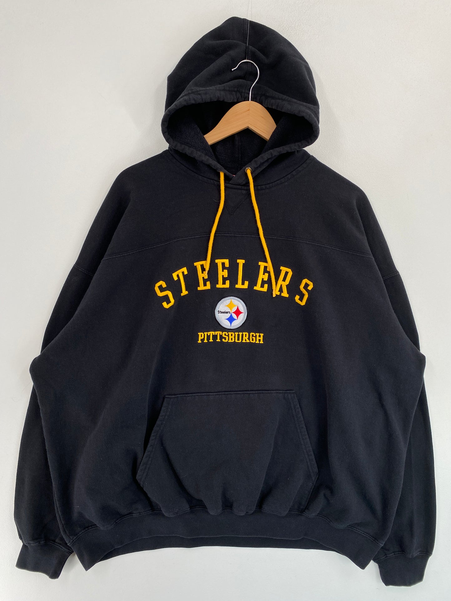 Vintage PITTSBURGH STEETERS Size XXL NFL Hoodie Sweatshirt / G7295S