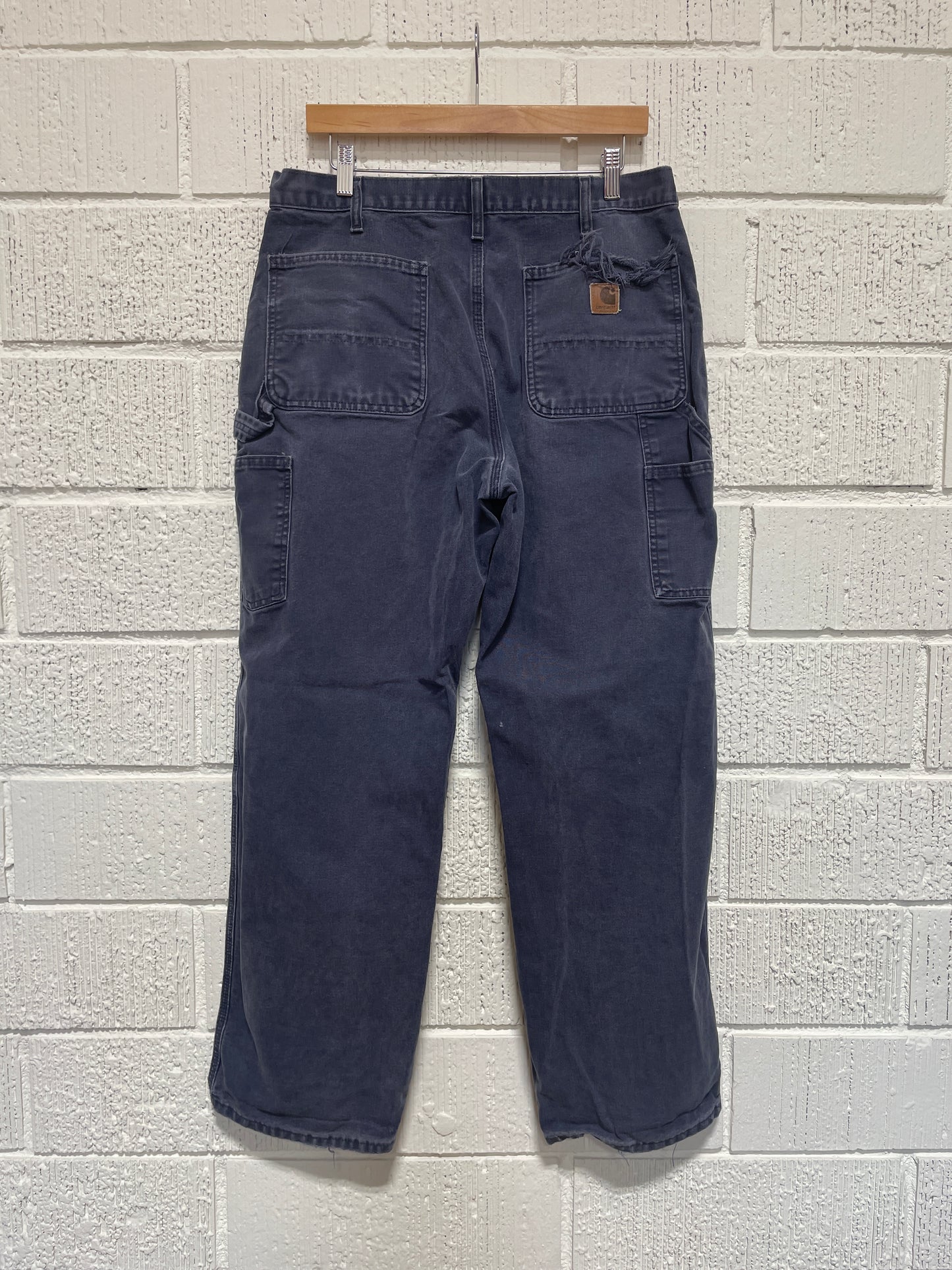 (W33xL30) Vintage CARHARTT Duck Pants / A1158P