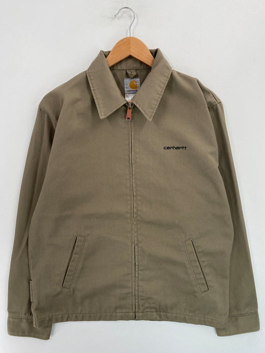 Vintage CARHARTT Size M Zip-up Cotton Jacket / G4209J