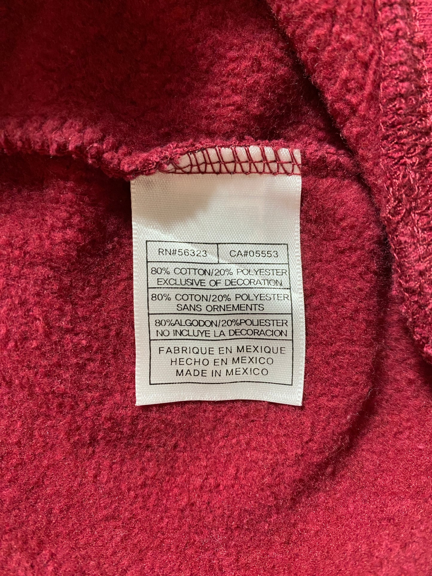 00' NIKE x FLORIDA STATE Size M Vintage College Hoodie Sweat-Shirt / G4686S