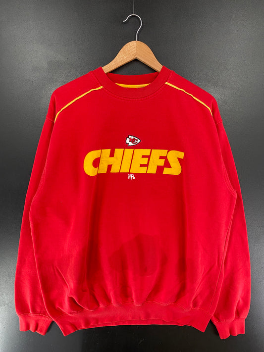 00’ KANSAS CITY CHIEFS Size Approx. L NFL Sweat-Shirt / G4649S