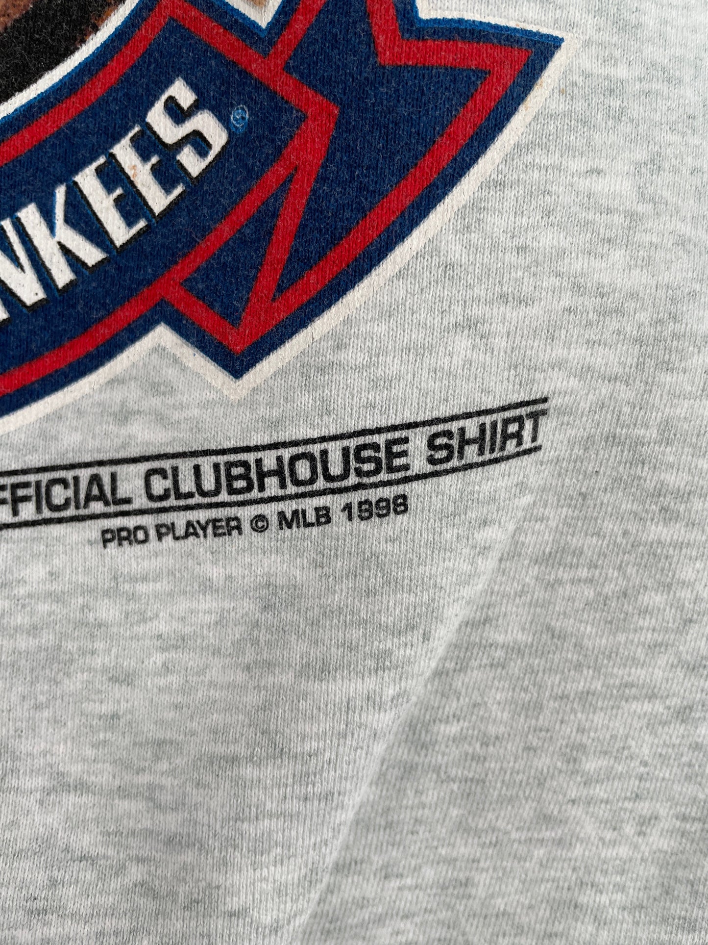 1998 NEW YORK YANKEES Size XL Vintage MLB Sweat-shirt / F2042S