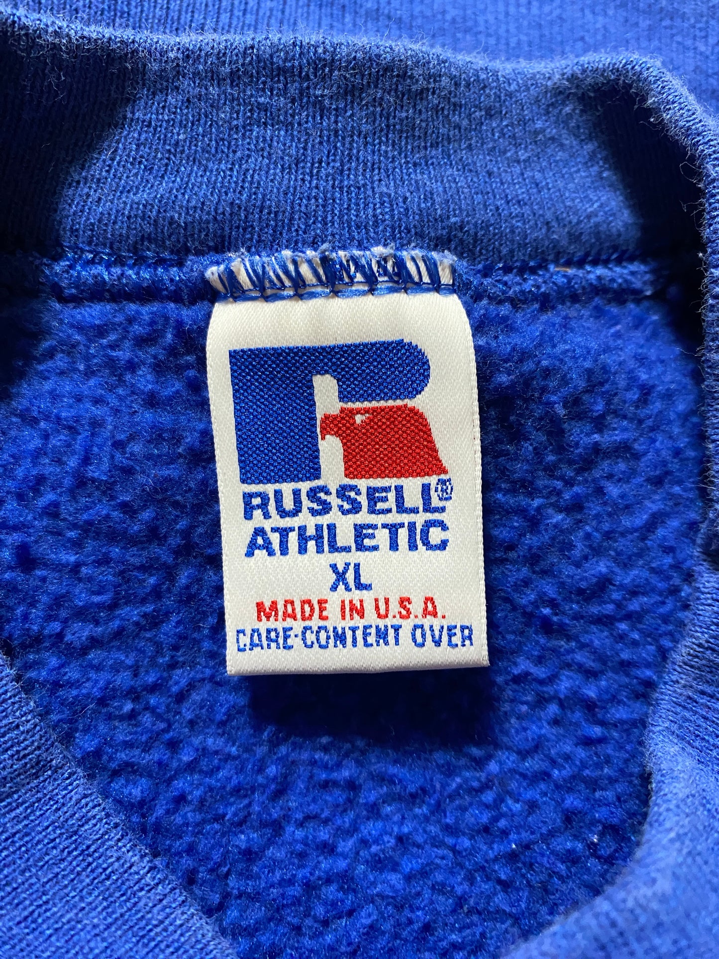 1995 RUSSELL x NEW ENGLAND PATRIOTS Made in USA Size XL NFL Vintage Sweat-shirt / G4785S