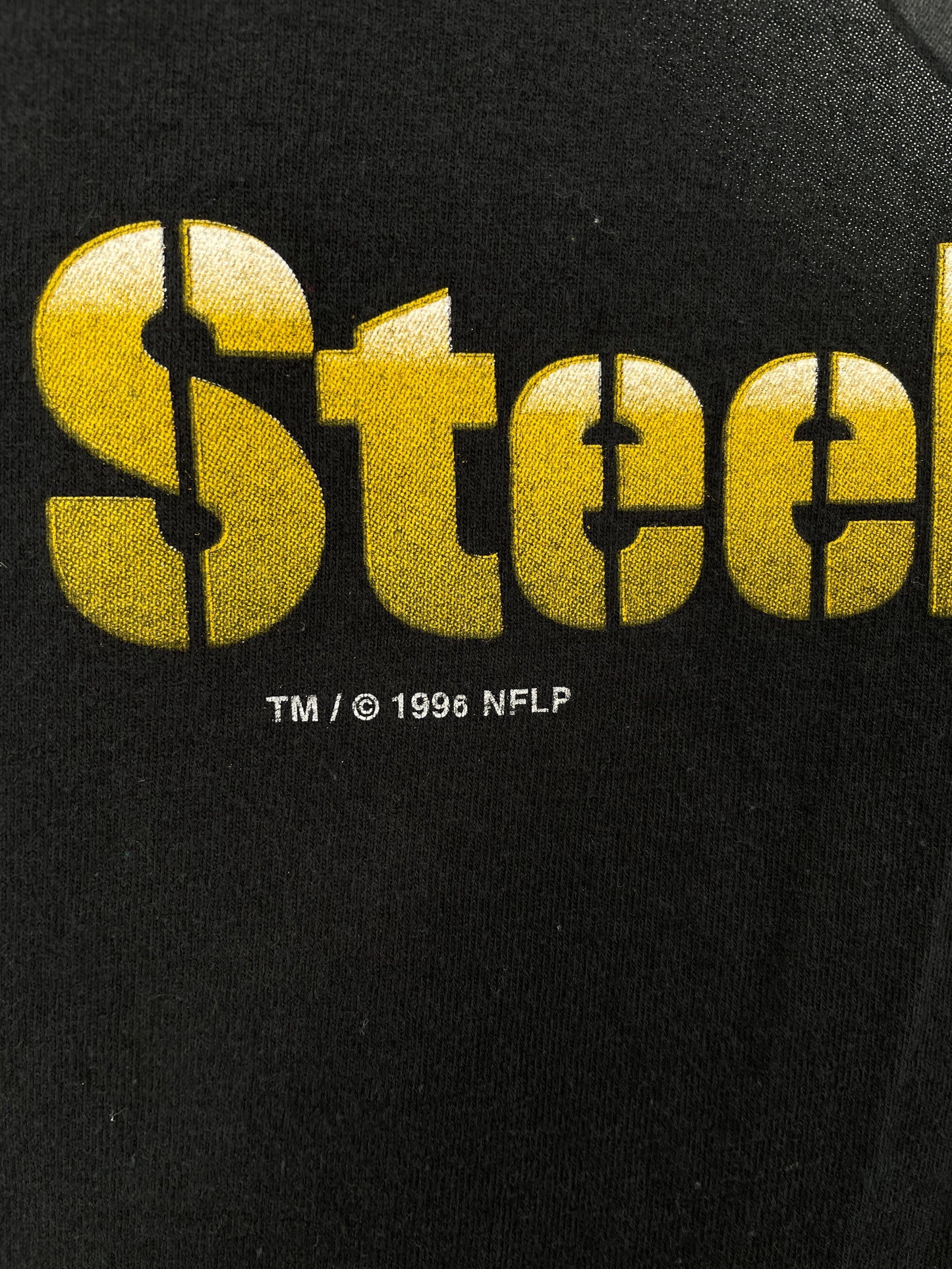 1996 SALEM x PITTSBURGH STEELERS Made in USA Size XXL Vintage NFL T-Shirt / F2336T