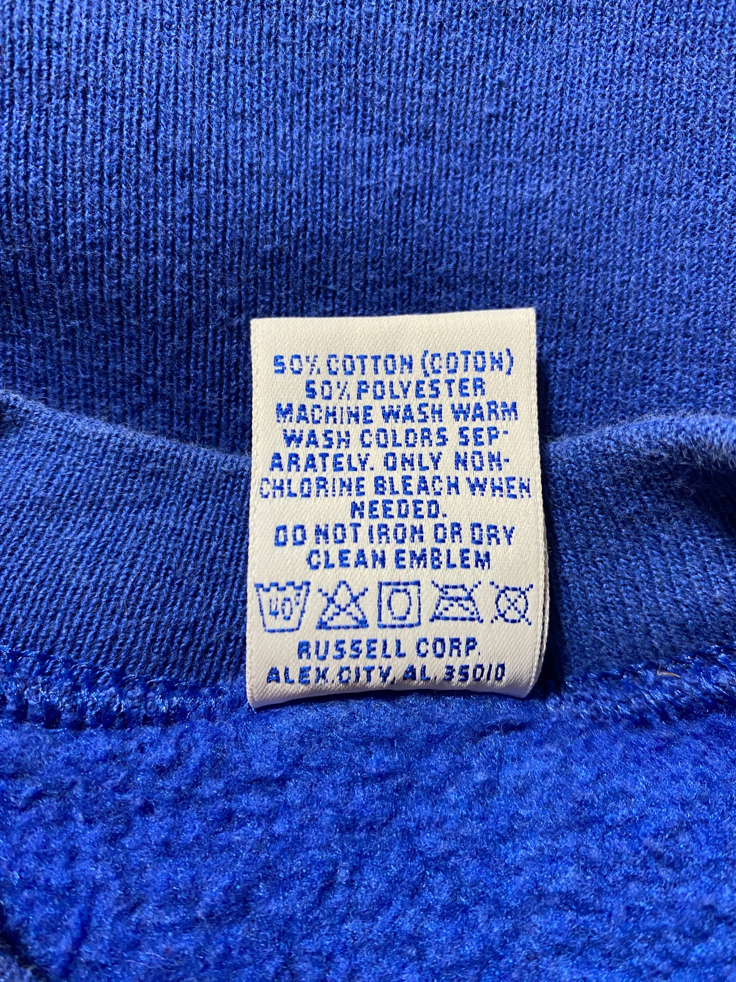 1995 RUSSELL x NEW ENGLAND PATRIOTS Made in USA Size XL NFL Vintage Sweat-shirt / G4785S