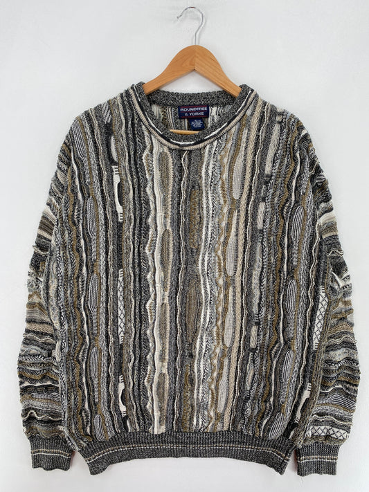 Vintage COOGI STYLE Size XL Cotton Knit Sweater / F9169K