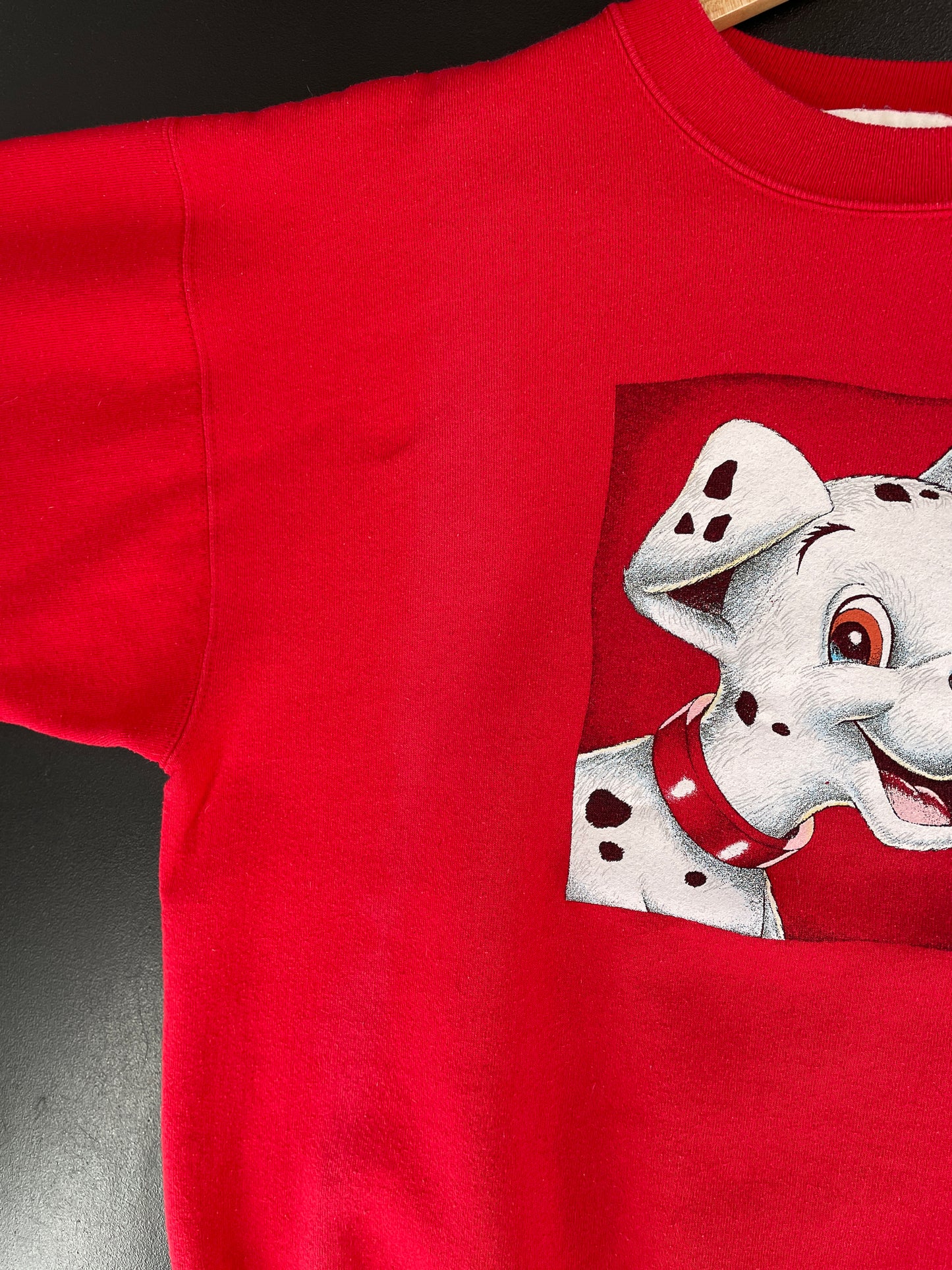 00’ DISNEY 101 DALMATIANS Made in USA Size L Vintage Sweat-shirt / G7096S