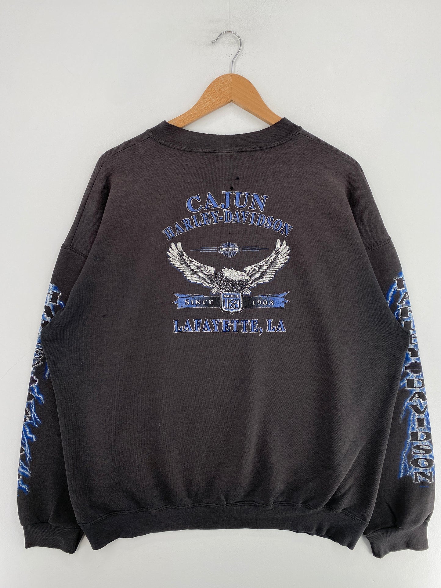 2000 HARLEY DAVIDSON Size Approx. XL Vintage Sweat-Shirt / G1484S